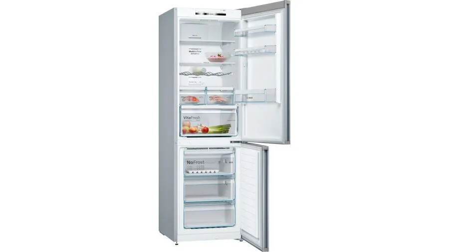 Bosch Serie 4 KSZ1AVV00 + KGN36IJ3A Solo 324 l Gri Buzdolabı