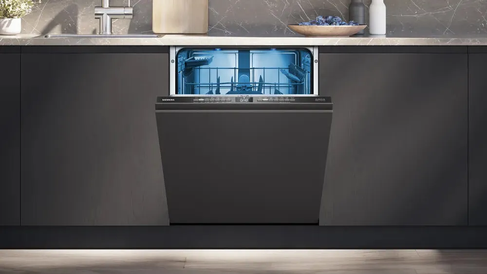 Siemens iQ300 SN63E808BE bulaşık makinesi Tam ankastre 13 kişilik Thumbnail 1