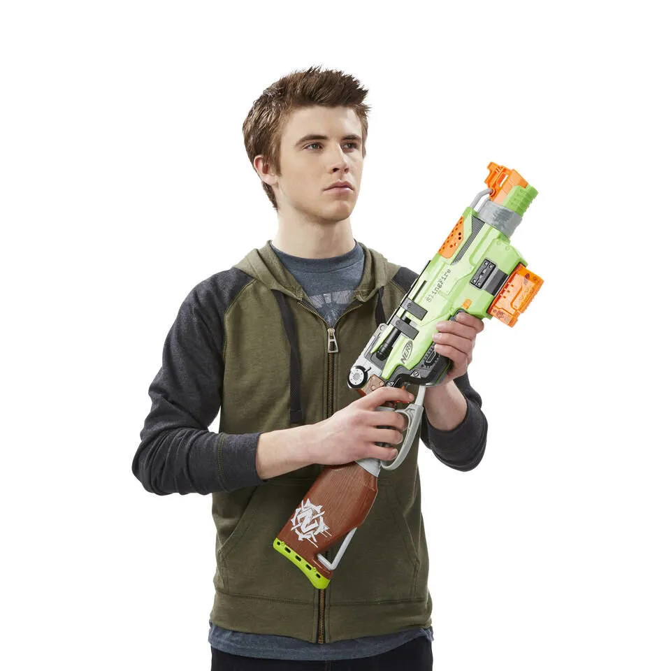 Nerf Zombie Strike Slingfire Blaster Thumbnail 6