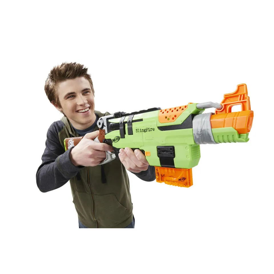 Nerf Zombie Strike Slingfire Blaster Thumbnail 4