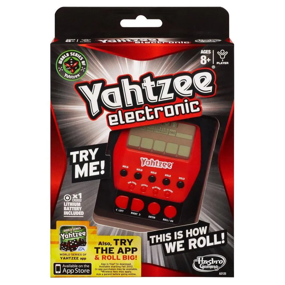 Hasbro Yahtzee Electronic Çocuk Oyun Konsolu Thumbnail 1
