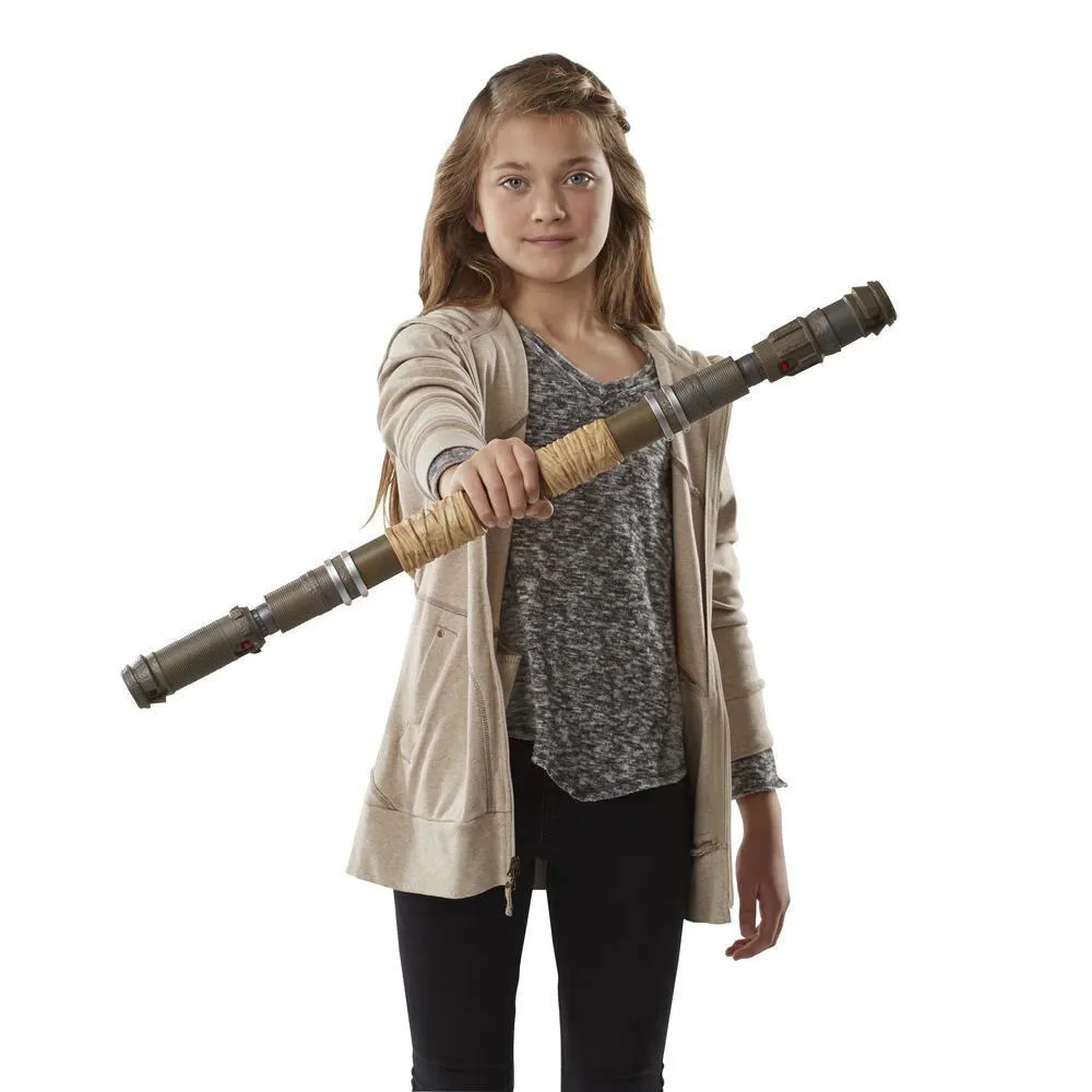 Hasbro Star Wars Forces of Destiny Rey of Jakku Extendable Staff Thumbnail 5