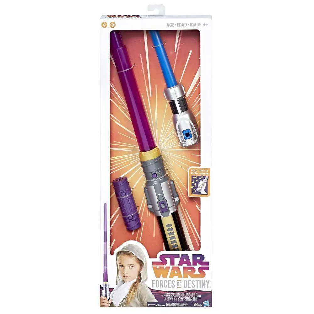 Hasbro Star Wars Forces of Destiny Jedi Power Lightsaber Thumbnail 1