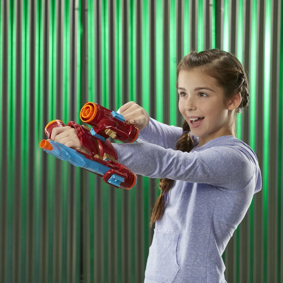 Hasbro Marvel Avengers: Infinity War Nerf Iron Man Assembler Gear Thumbnail 6