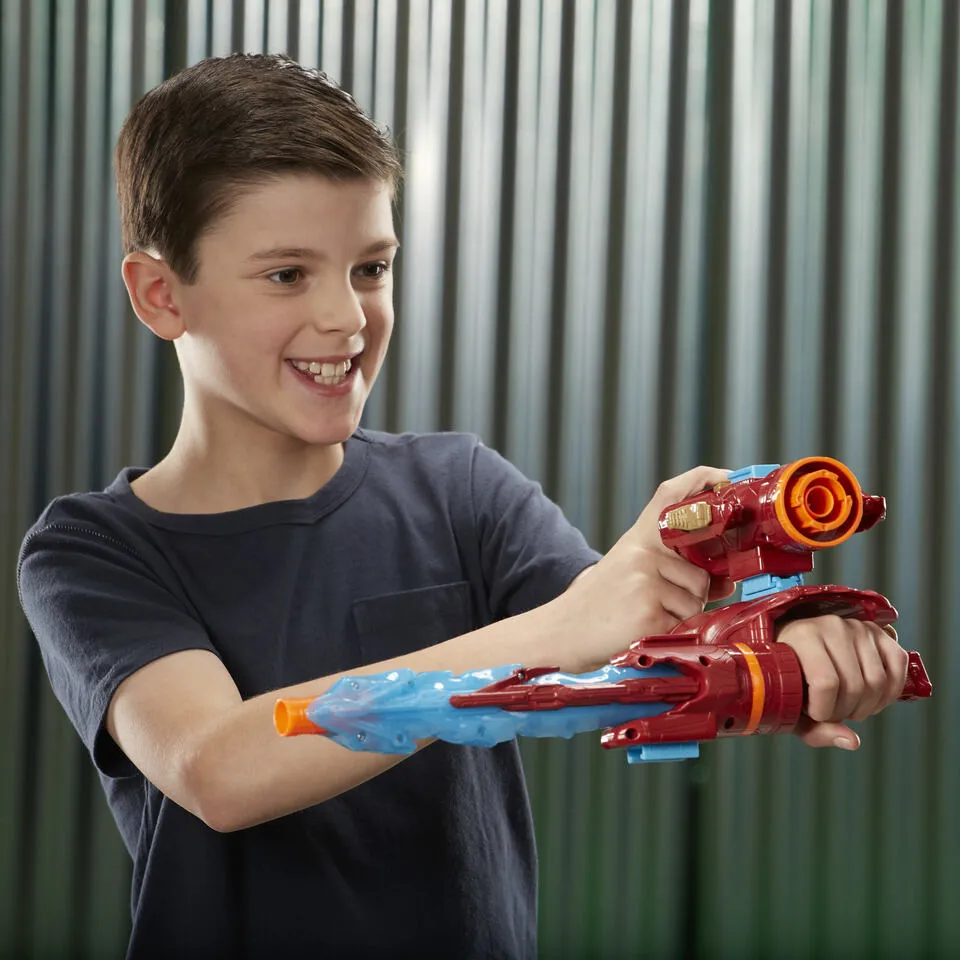 Hasbro Marvel Avengers: Infinity War Nerf Iron Man Assembler Gear Thumbnail 7