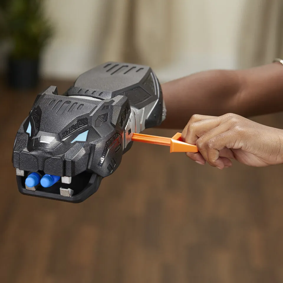 Hasbro Marvel Black Panther Nerf Vibranium Strike Gauntlet Thumbnail 6