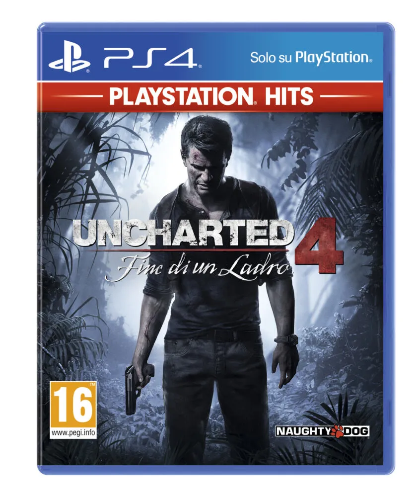 Sony Uncharted 4: A Thief's End, PS4 standart İngilizce, İtalyan PlayStation 4 Oyun