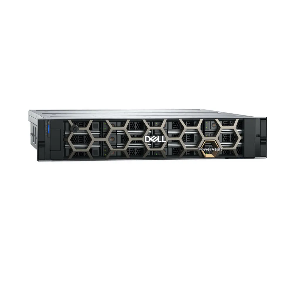 DELL PowerVault MD2412 Depolama sunucusu Yatay (2U) Intel® Xeon® 8 TB HDD Siyah Thumbnail 3