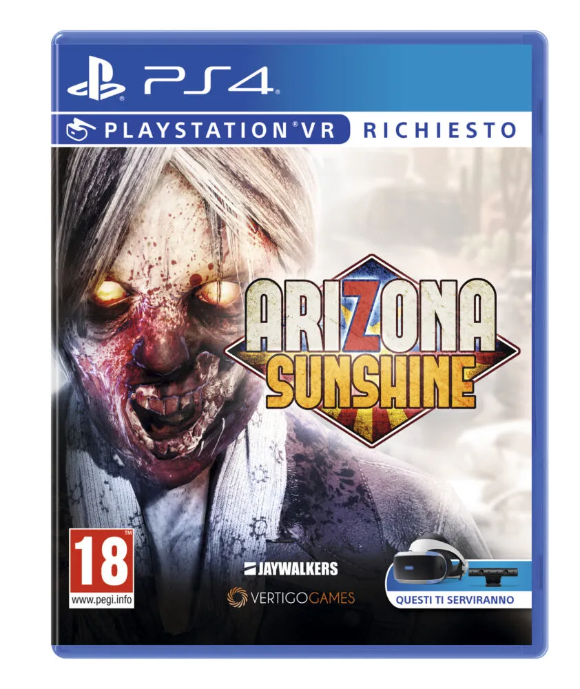 Sony Arizona Sunshine standart İngilizce, İtalyan PlayStation 4 Oyun