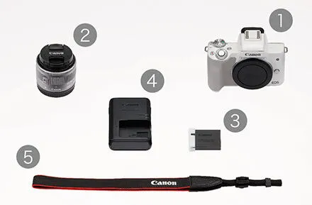 Canon Kiss M + EF-M 15-45 IS STM 2682C002 Thumbnail 4