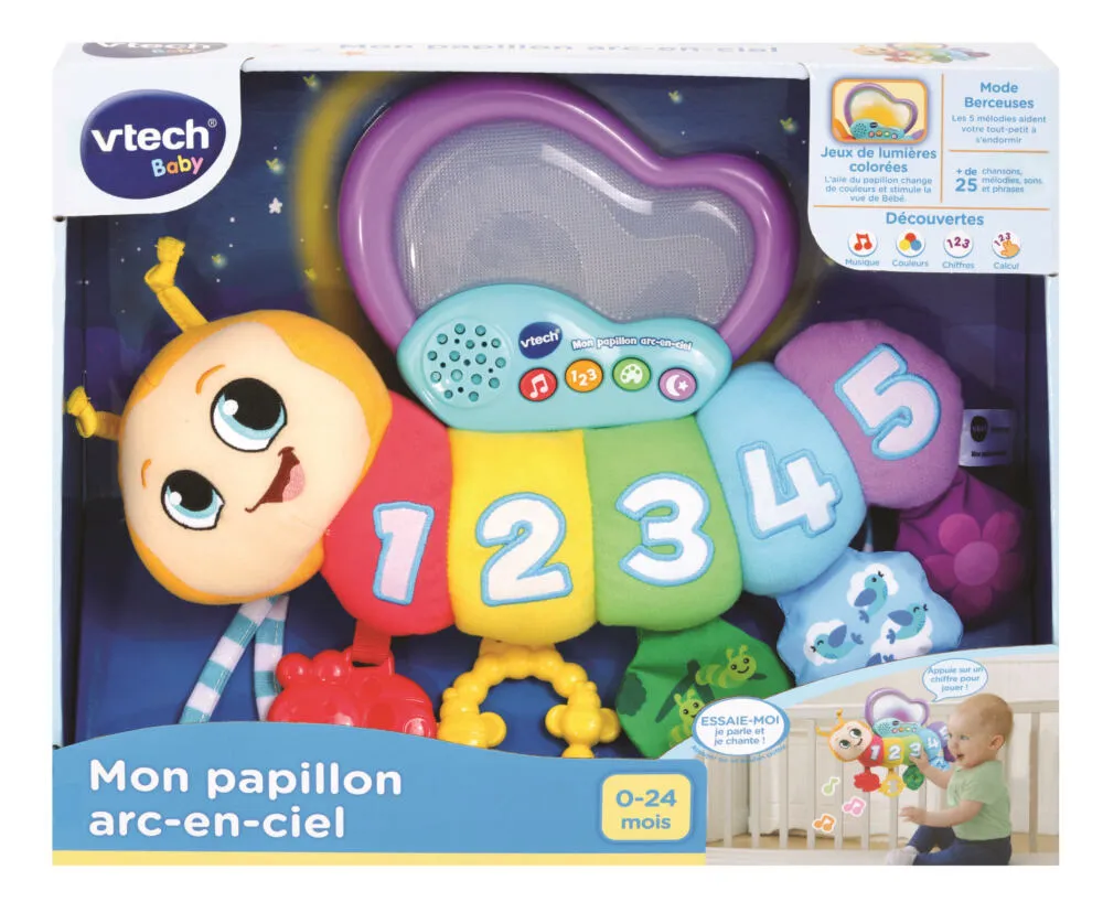 VTech Mon papillon arc-en-ciel 80-606405 Öğrenme Oyuncakları Thumbnail 13