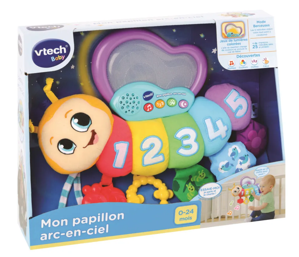 VTech Mon papillon arc-en-ciel 80-606405 Öğrenme Oyuncakları Thumbnail 11