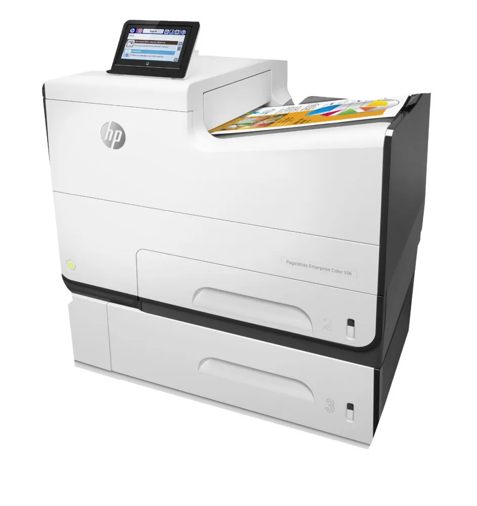 HP PageWide Enterprise Color 556xh G1W47ABGJ Inkjet Yazıcı Thumbnail 3