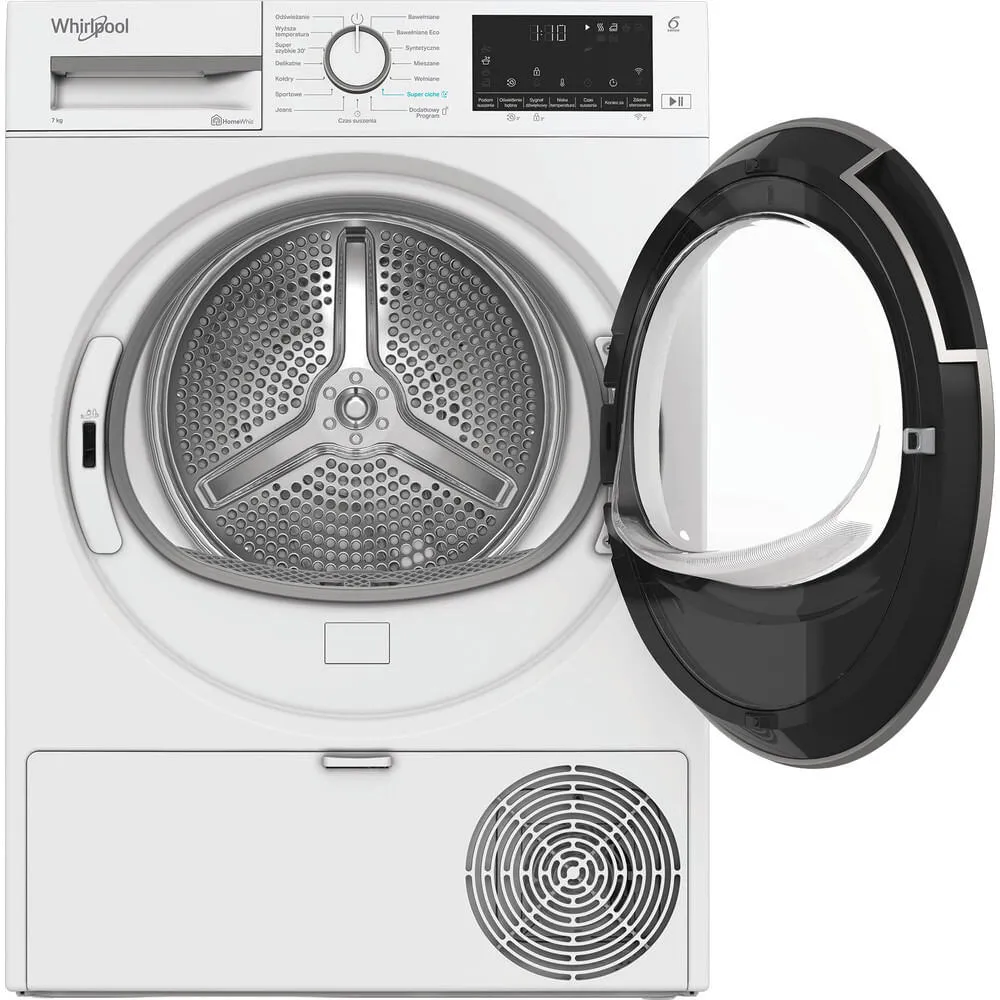 Whirlpool C WSD 74M WWS PL kurutucu Solo Önden yüklemeli 7 kg Beyaz Thumbnail 2