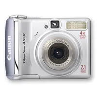 Canon PowerShot A550 1/2.5" 7,1 MP CCD Gümüş Digital Kame