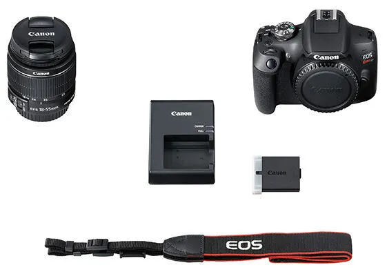 Canon EOS Rebel T7 EF-S 18-55mm IS II Kit 2727C002 Thumbnail 6
