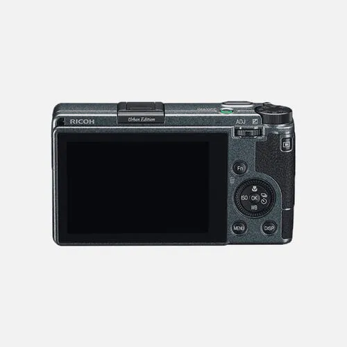 Ricoh GR IIIx Urban Edition Kompakt kamera 24,24 MP CMOS Siyah, Mavi, Gri Thumbnail 4