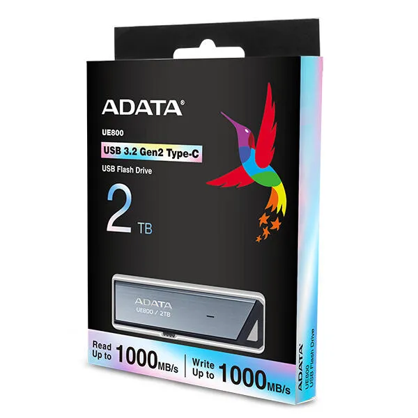 ADATA AELI-UE800-2T-CSG 2 TB Type-C USB 3.2 1000 MB/s Flash Bellek Thumbnail 7