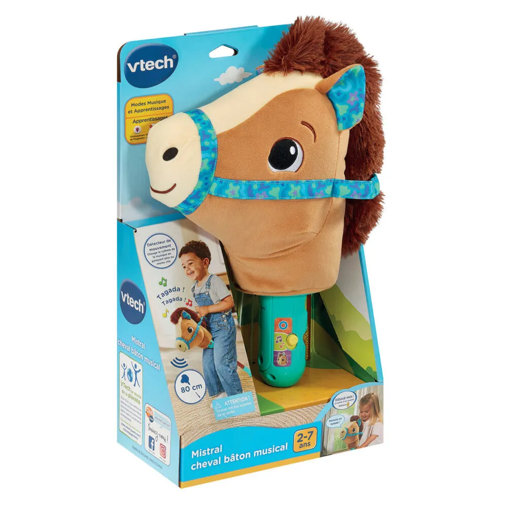 VTech Baby Mistral Cheval Bâton Musical 80-588405 Thumbnail 6