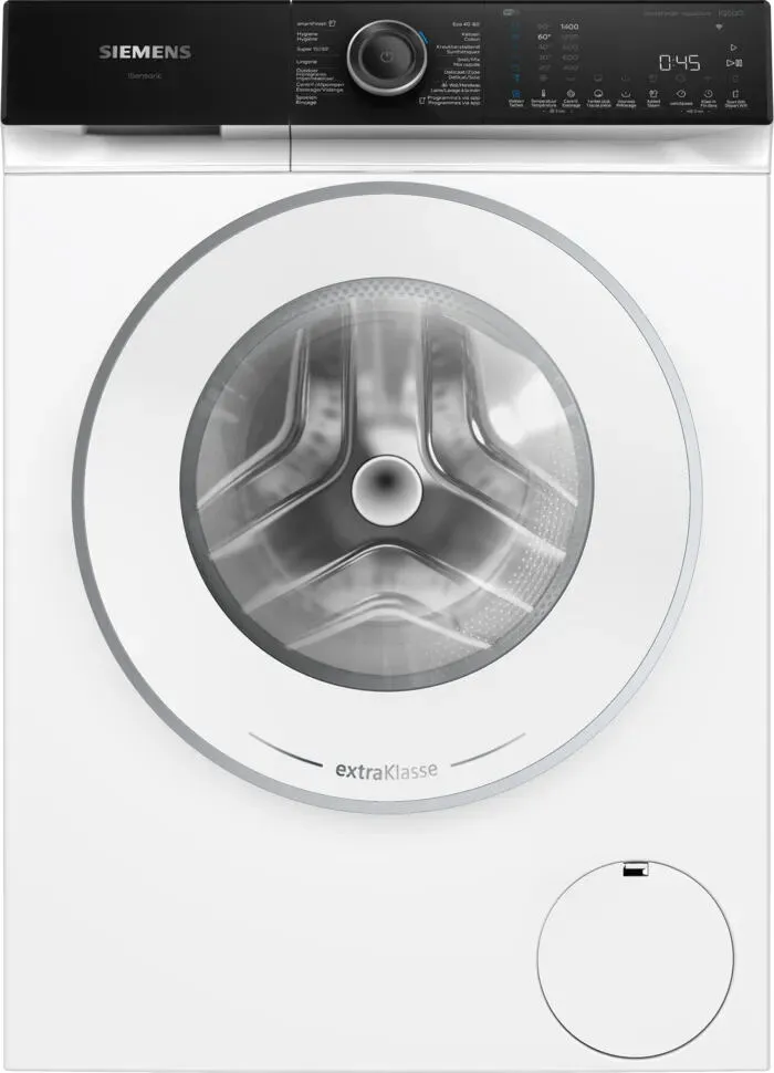 Siemens iQ500 WG44H209FG çamaşır makinesi Önden yüklemeli 9 kg 1257 RPM Beyaz Çamaşır Makineleri