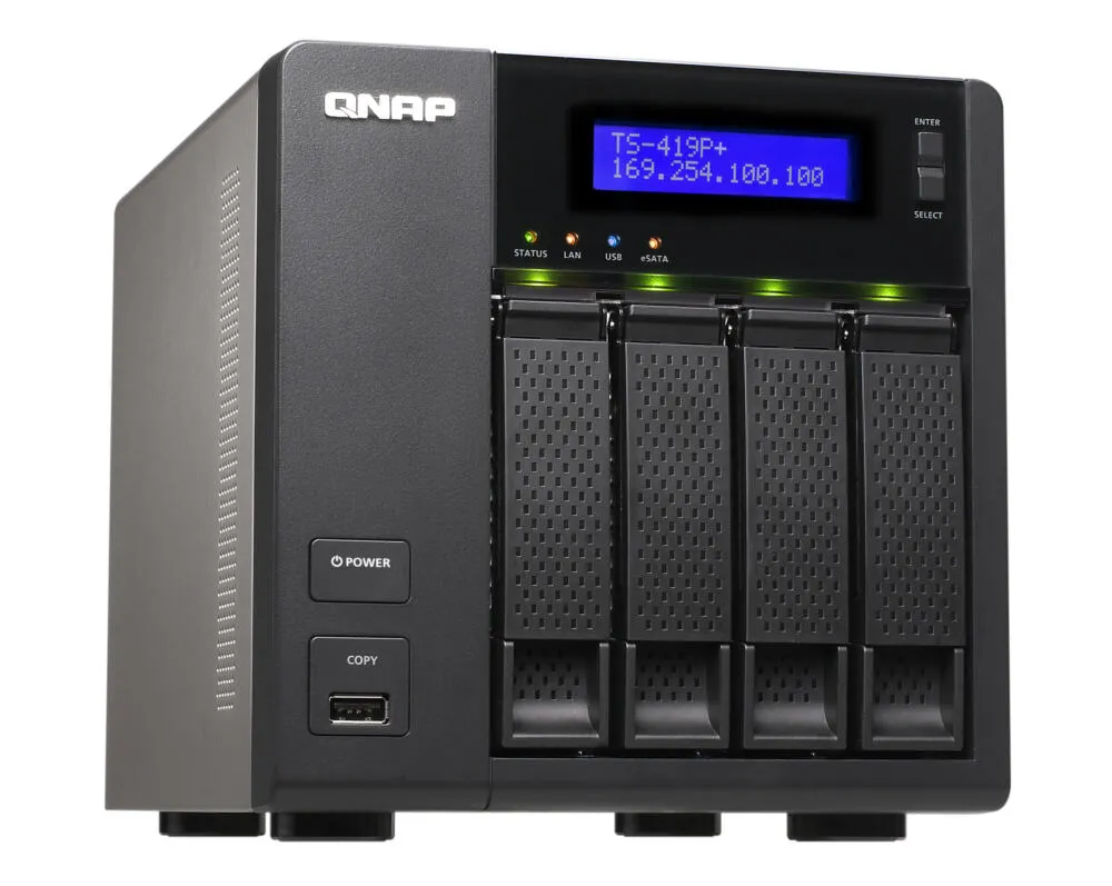 QNAP TS-419P+ 2TB TS-419P+/2TB NAS Thumbnail 11