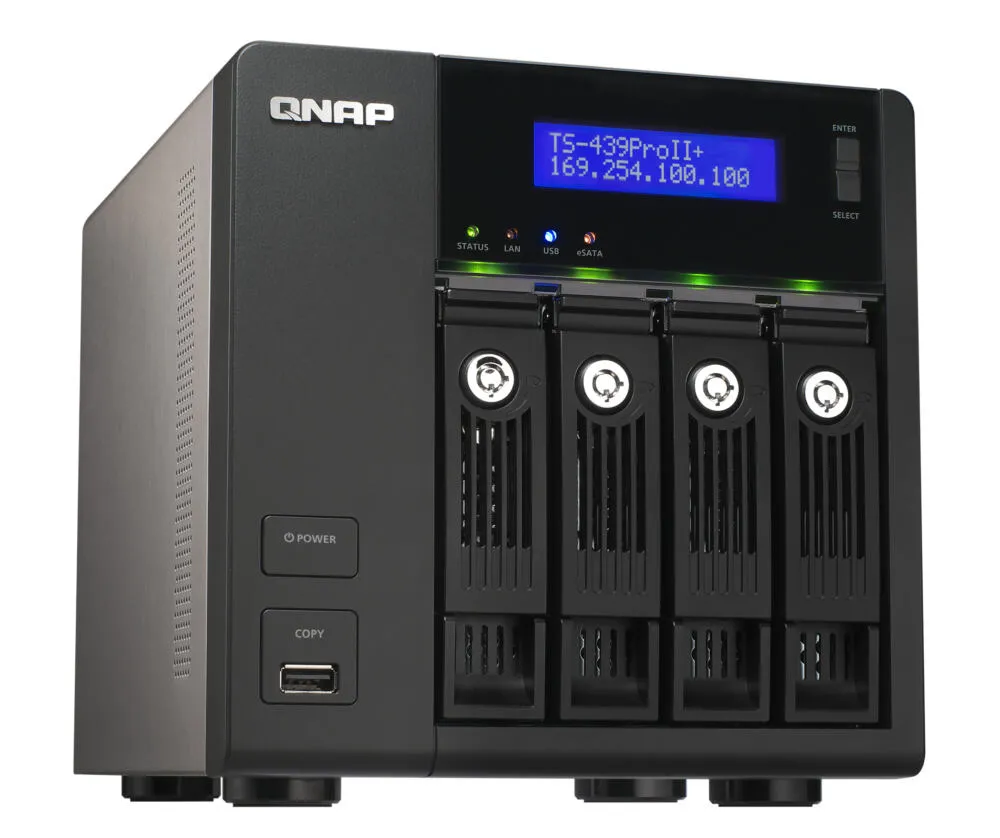 QNAP TS-439 Pro II+ 4TB TS-439 PRO II+/4TB NAS Thumbnail 10