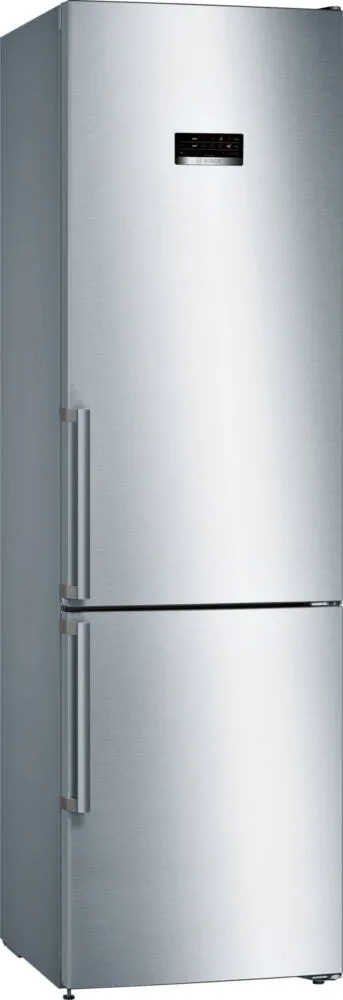 Bosch Serie 4 KGN39XIDQ donduruculu buz dolabı Solo 368 l Paslanmaz çelik Buzdolabı