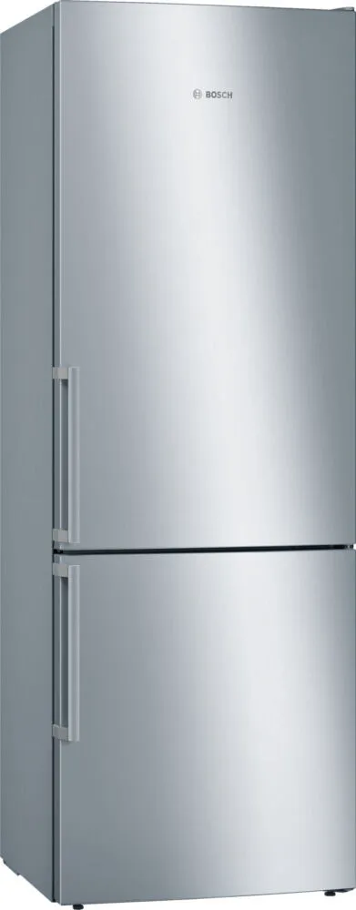 Bosch Serie 4 KGE49KL4P donduruculu buz dolabı Solo 413 l Paslanmaz çelik Buzdolabı