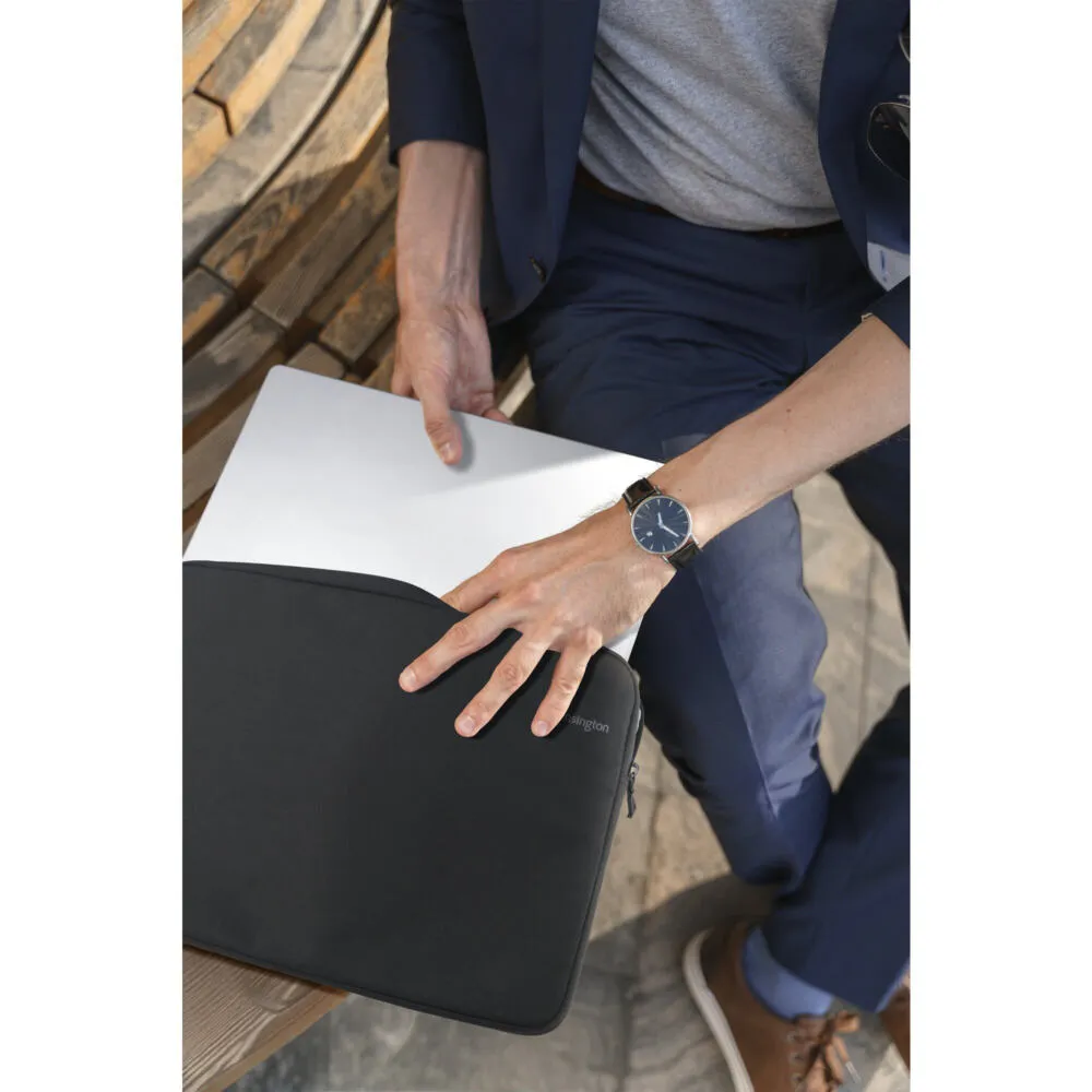 Kensington K60356WW laptop çantası & kılıfı 39,6 cm (15.6") Fermuarlı kılıf Siyah Thumbnail 1