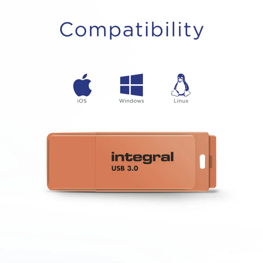 Integral INFD32GBNEONOR3.0 32 GB USB 3.2 Flash Bellek Thumbnail 6