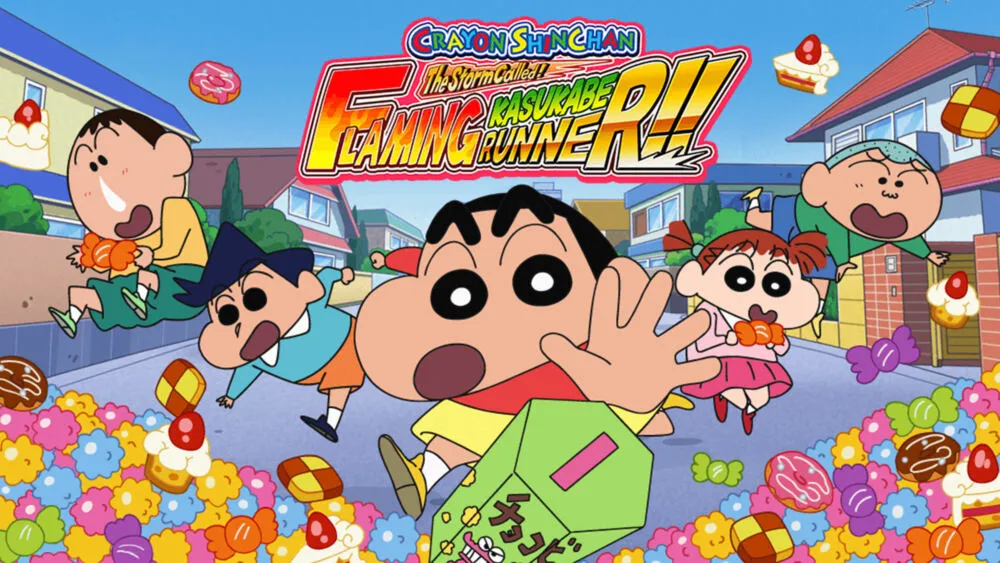 Nintendo CRAYON SHINCHAN The Storm Called FLAMING KASUKABE RUNNER!! İngilizce, Japonca, Korece, Basitleştirilmiş Çince, İspanyol, Geleneksel Çince Nintendo Switch Oyun