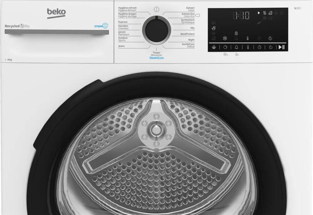 Beko BM3T3824W 7188239000 8 kg Isı Pompalı Kurutma Makinesi Thumbnail 7