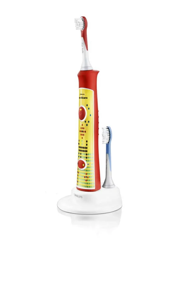 Philips Sonicare For Kids HX6381/19 elektrikli diş fırçası Çocuk Kırmızı Şarjlı Diş Fırçaları