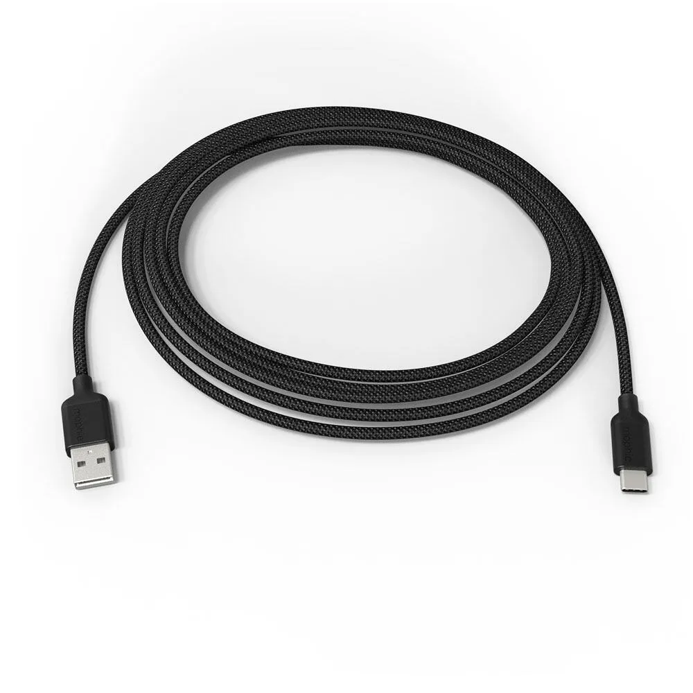 mophie 409913944 USB kablo USB 2.0 1 m USB A USB C Siyah USB Cihaz