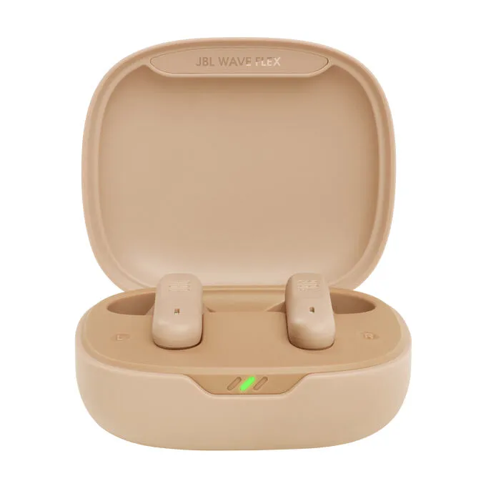 JBL Wave Flex Kulaklık True Wireless Stereo (TWS) Kulak içi Telefon/Müzik/Spor/Günlük Yaşam Bluetooth Bej Thumbnail 2