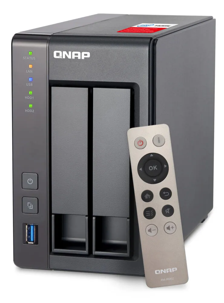 QNAP TS-251+ 2 GB TS-251+-2G-4TB-SEA Thumbnail 1