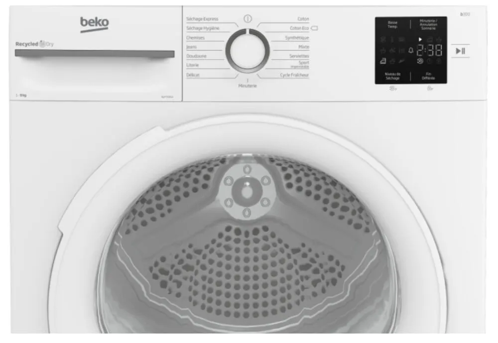Beko SLFT1912 9 kg Isı Pompalı Kurutma Makinesi Thumbnail 8