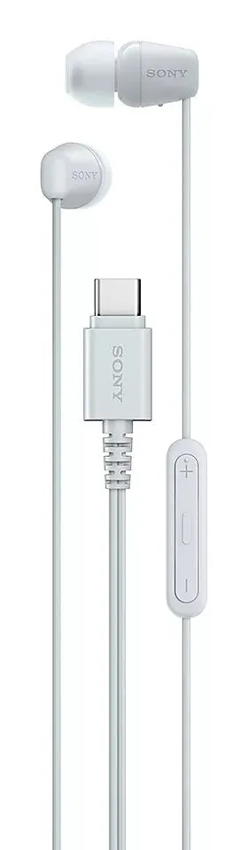 Sony IER-EX15C Kulaklık Kablolu Kulak içi Aramalar/Müzik USB C Tipi Beyaz