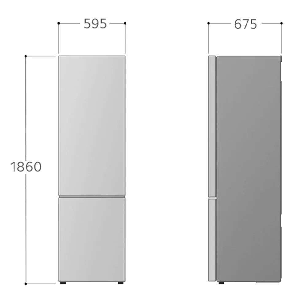 LG GBV3100APY.APYQEUR 344 Litre No-Frost Buzdolabı Thumbnail 2
