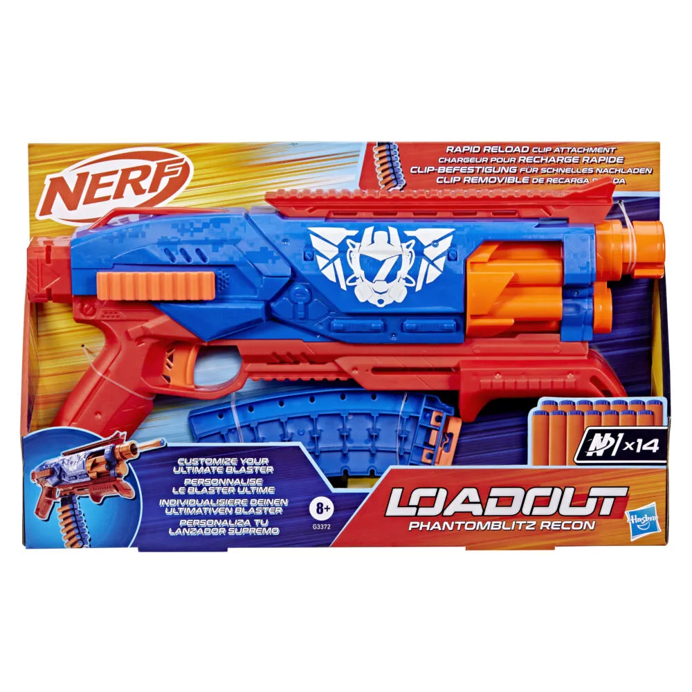 Nerf Loadout Phantomblitz Recon Dart Tabancası Oyuncak Silah