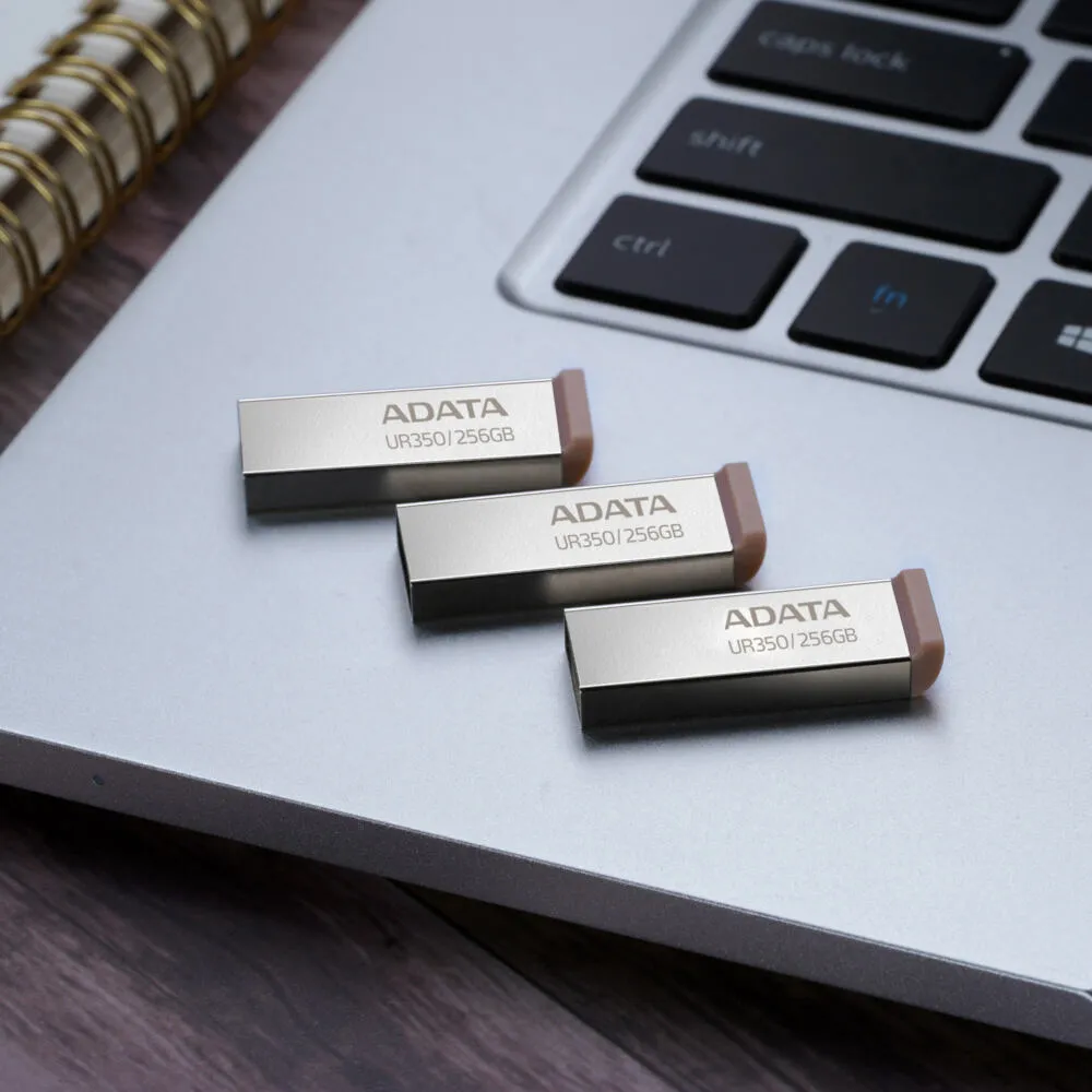 ADATA UR350-256G-RSR/BG 256 GB USB 3.2 Flash Bellek Thumbnail 9