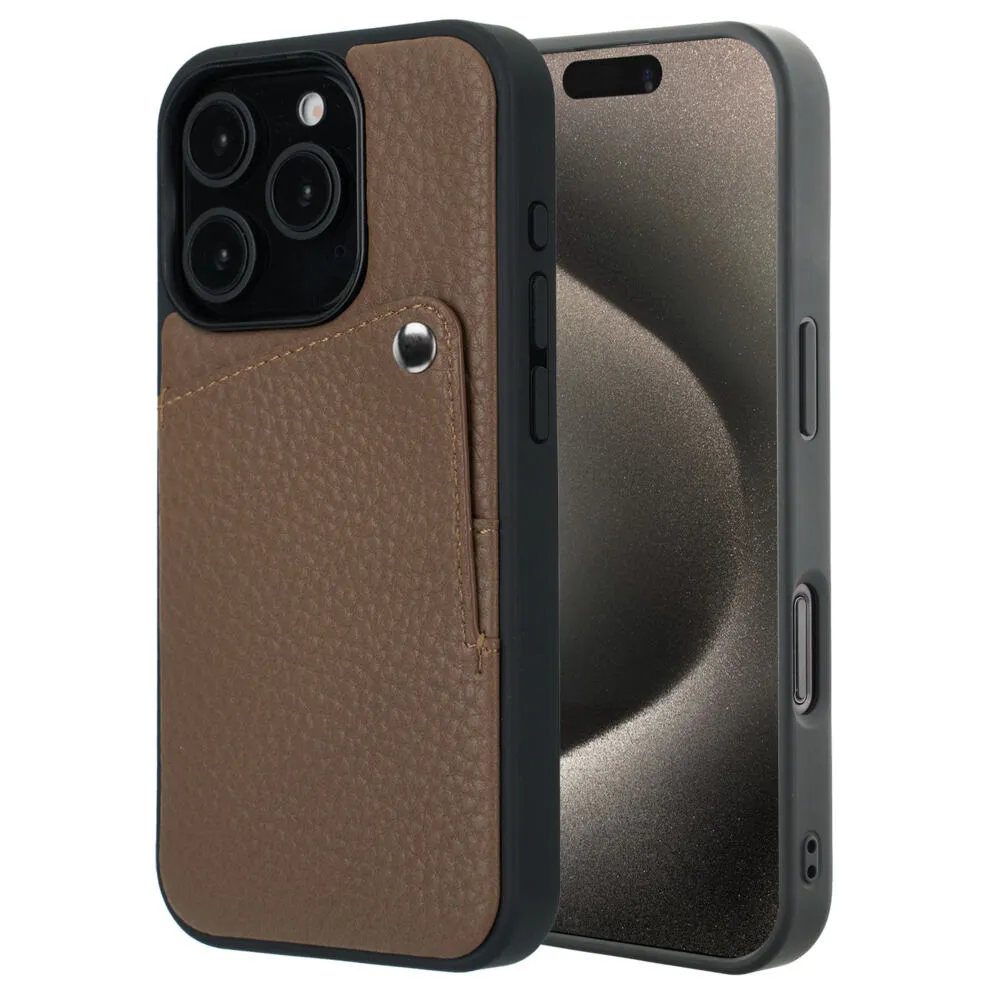 Selencia SH00092133 Cep telefonu kılıfı 15,5 cm (6.1") Kapak Kahverengi Telefon Aksesu