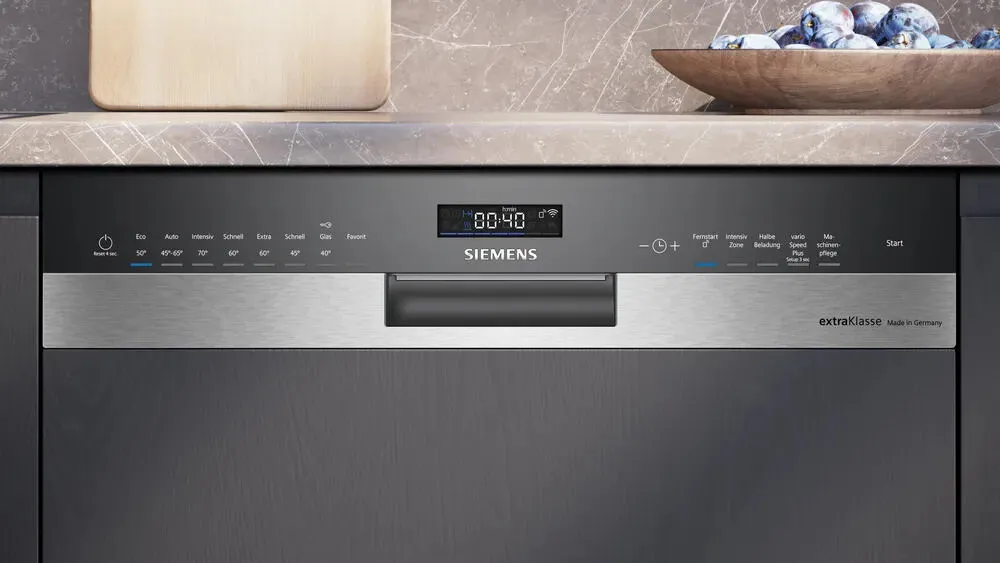 Siemens SN55ESS1BD bulaşık makinesi Solo 13 kişilik Thumbnail 3