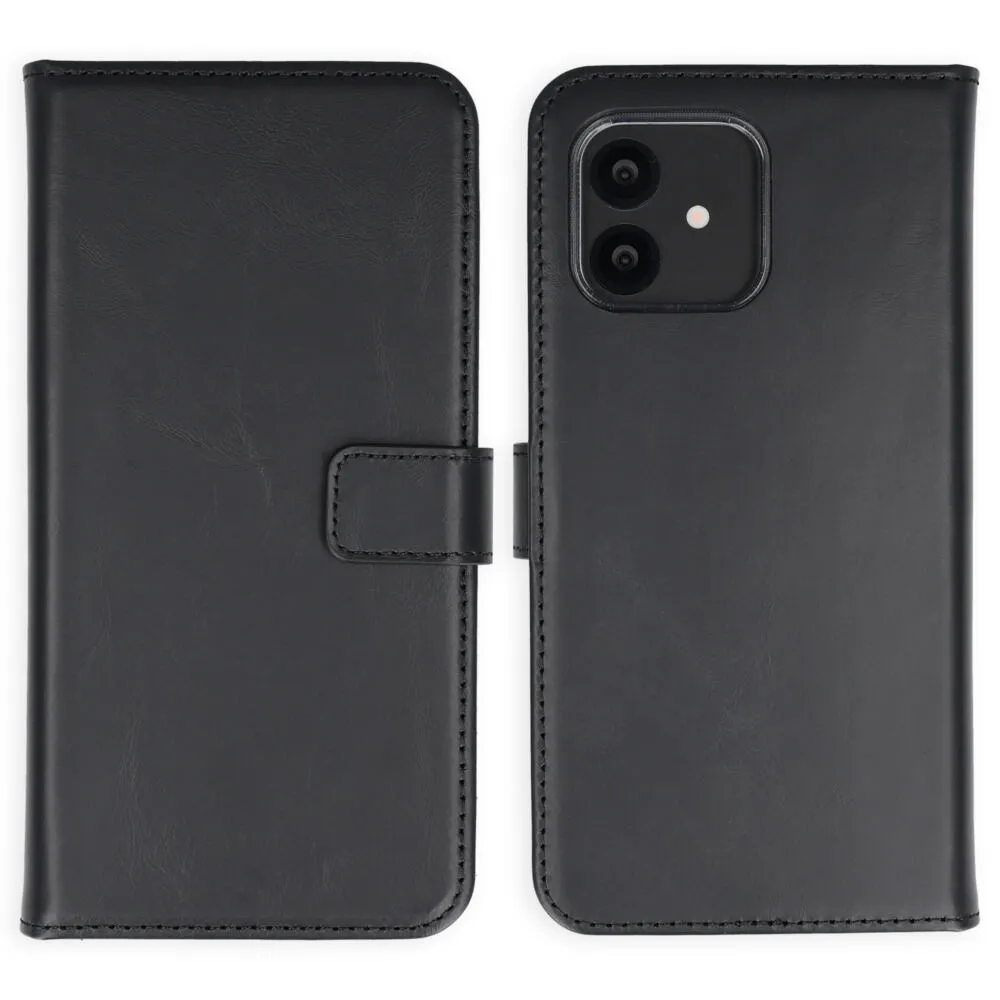 Selencia SH00093264 Cep telefonu kılıfı 16 cm (6.31") Ters çevirilen kapaklı kılıf Siyah Telefon Aksesu