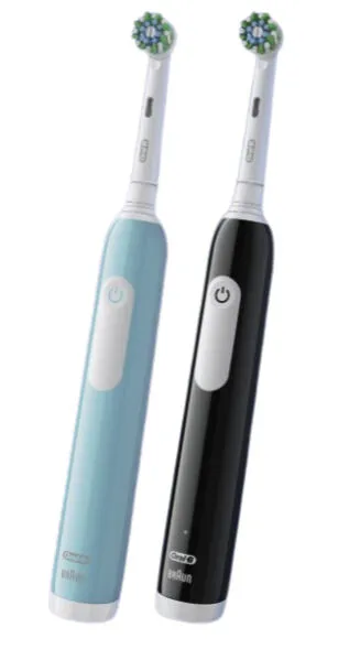 Oral-B 8001090915061 elektrikli diş fırçası Yetişkin Döner diş fırçası Siyah, Mavi Şarjlı Diş Fırçaları