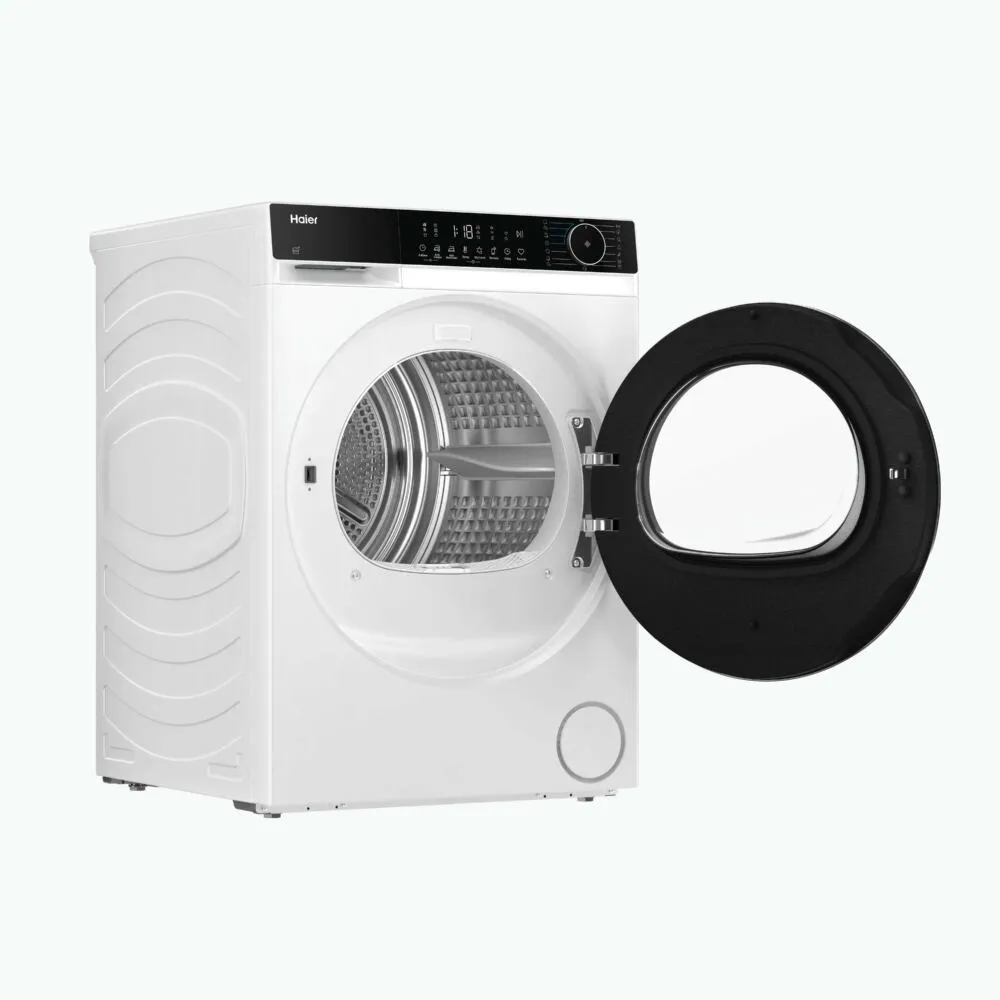 Haier HD90-C357U1 kurutucu Solo Önden yüklemeli 9 kg Beyaz Thumbnail 4