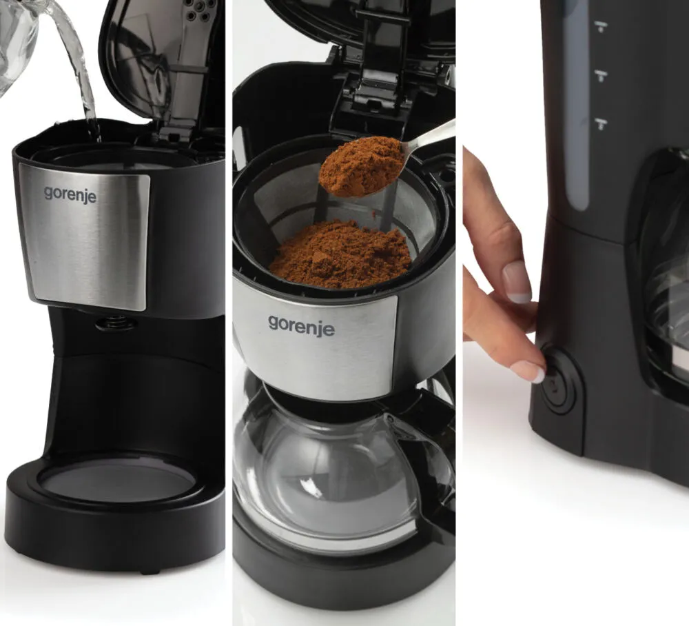 Gorenje CM06BK 737432 Manuel 0.6 L Filtre Kahve Makinesi Thumbnail 6