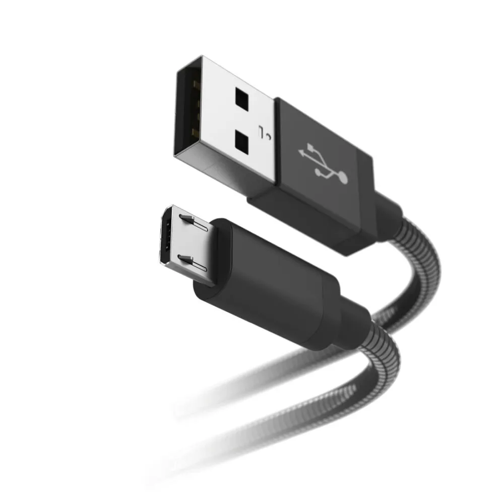 Hama Metal 00183337 USB A to Micro-USB A (1,5 m) USB Kablosu Thumbnail 1