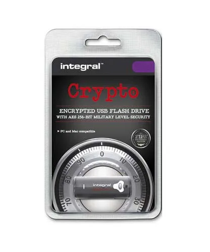 Integral INFD16GCRYPTO197 16 GB USB 2.0 Flash Bellek Thumbnail 3