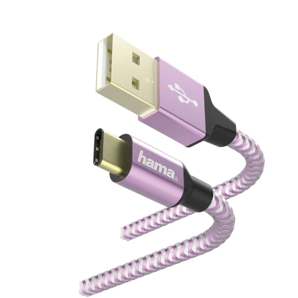 Hama Reflective 00187203 USB A to USB C (1,5 m) USB Kablosu Thumbnail 2